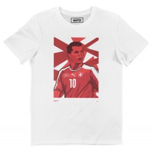 T-shirt Granit Xhaka – Tshirt Joueur Equipe Suisse de Football
