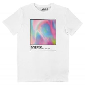 T-shirt Grape Fruit – Tshirt pour Homme Motif Cannabique
