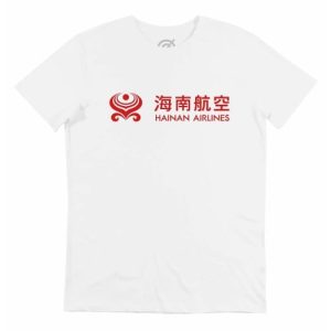 T-shirt Hainan Airlines, Tshirt Compagnie Aerienne Hainan