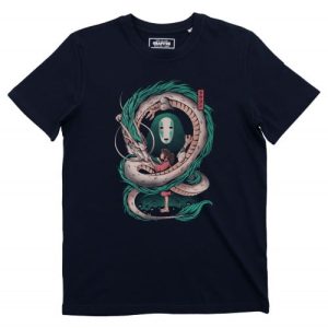 T-shirt Haku Fille et Dragon – Tee-shirt Voyage de Chihiro