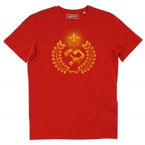 T-shirt Hammer & Question Mark – Mario Bros Communiste
