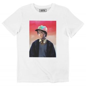 T-shirt Harry McFly – Tee-shirt Harry Potter vs. Marty McFly