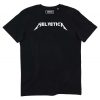 T-shirt Helvetica – Parodie Police d’Ecriture Logo Metallica