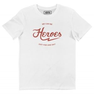 T-shirt Heroes – Tshirt inspire du Tube de David Bowie