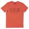 T-shirt Hexagone – Message imprime Hexagone