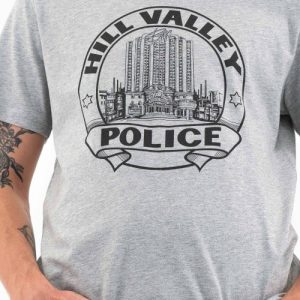 T-shirt Hill Valley Police – Logo Retour Vers le Futur II T-shirt Hill Valley Police – Logo Retour Vers le Futur II