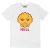 T-shirt Homme Hell – Detournement Logo Station Service