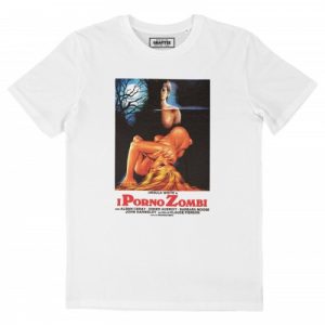 T-shirt I Porno Zombi – Affiche Giallo Kitsch