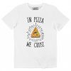 T-shirt In Pizza We Crust – Tshirt Tendance Slice de Pizza