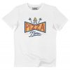 T-shirt It’s Pizza Time – Logo Pizza Style Californie