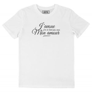 T-shirt J’en Ai Bave Pas Vous – Phrase La Javanaise Gainsbourg