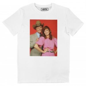 T-shirt JR Ewing & Sue Ellen – Tee-shirt Serie Dallas