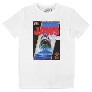 T-shirt Jaws Nintendo – Tee-shirt Les Dents de la Mer sur NES