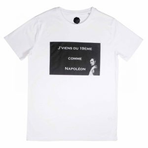 T-shirt Je viens du 19eme – Tshirt Jeu de Mot Napoleon