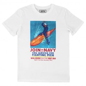 T-shirt Join the Navy homme – Propagande USA