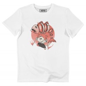 T-shirt Kattori Hanzo – Chat Samourai