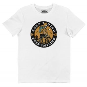 T-shirt Keep Riding – Pour Rouleurs A Velo