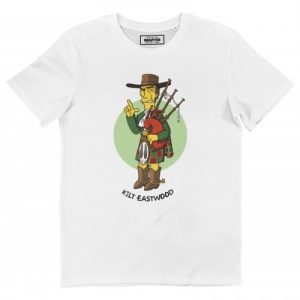 T-shirt Kilt Eastwood – Tshirt Clint Eastwood x Simpsons