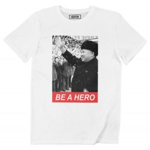 T-shirt Kim Jong-Un Salue le Peuple – Tshirt 100 Coton