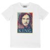 T-shirt King Snow  Jon Roi du Nord Game Of Thrones
