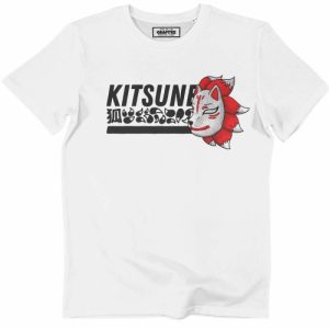 T-shirt Kistune – Masque Renard Japonais