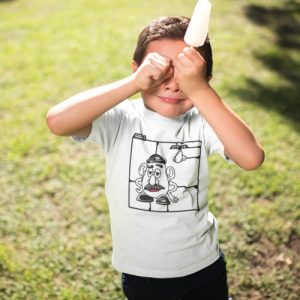 T-shirt Kit Monsieur Patate  Dessin rigolo pour enfants