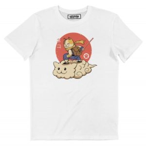 T-shirt Kitten Cloud – Son Goku sur Kinto-un
