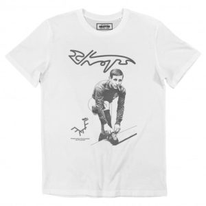 T-shirt Kopaszewski – Tee-shirt Illustration Kopa en N&B