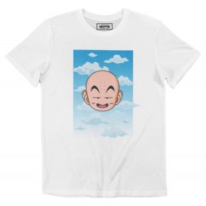 T-shirt Krilin – Tshirt Tete Krilin Dragon Ball