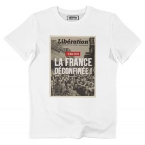 T-shirt La France Deconfinee – Photo Une Liberation