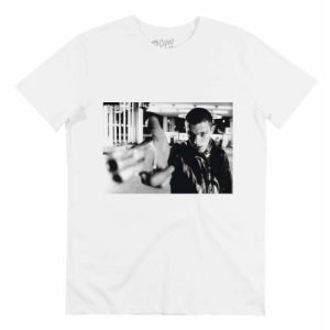 T-shirt La Haine – Photo Vincent Cassel Gun