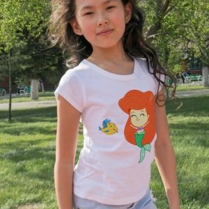 T-shirt La Petite Sirene – Ariel + Polochon