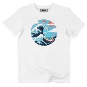T-shirt La Vague De Ponyo – Miyazaki x Hokusai