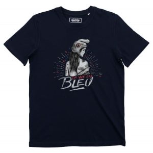 T-shirt La Vie en Bleu – Marianne Moderne