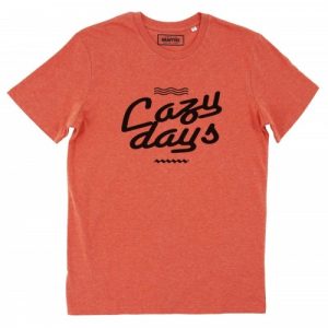 T-shirt Lazy Days – Message Graphique Ambiance Ete
