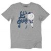 T-shirt Let&rsquo;s Play – Mascotte Base-Ball Vintage