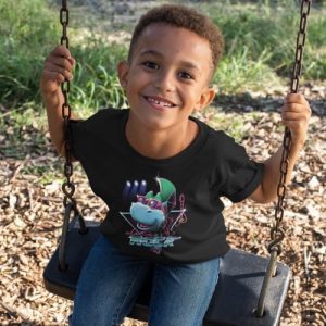 T-shirt Let’s Rock  Denver Dinosaure Rockeur