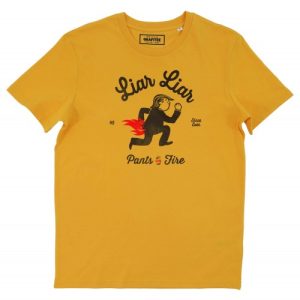 T-shirt Liar Liar – Donald Trump Menteur