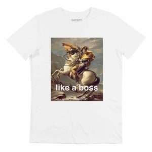T-shirt Like a Boss – Tshirt Napoleon x Punchline Rap