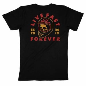 T-shirt Live Fast Forever – Univers Moto
