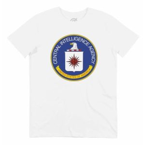 T-shirt Logo CIA – Coupe Homme