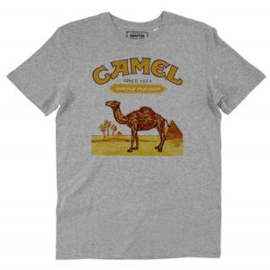 T-shirt Logo Camel Cigarrettes – Dessin Dromadaire Egypte