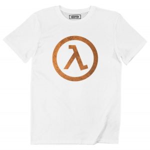 T-shirt Logo Half-Life – Lettre Grecque Lambda Minuscule