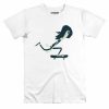 T-shirt Long Hair Skater – Bonhomme sur un skate