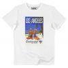 T-shirt Los Angeles – Publicite Americaine Retro