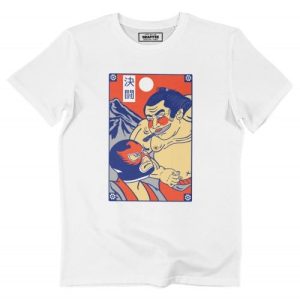 T-shirt Luchadores – Sumotori vs. Catcheur Mexicain