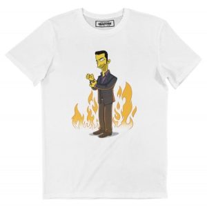 T-shirt Lucifer Morningstar Simpsonized – Collection Series TV
