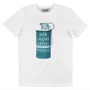T-shirt M18 Smoke Green – Tee-shirt Grenade Fumigene