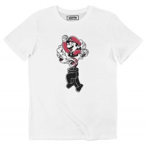 T-shirt Mario Vapote – Tshirt Decale Mario