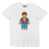 T-shirt Marty Lego – Tee-shirt Marty McFly en Figurine Lego